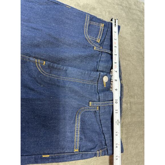 Frank & Eileen Flannigan Flare Jeans Dark Wash Cotton Blend Size 30 Flared Leg - Picture 9 of 14